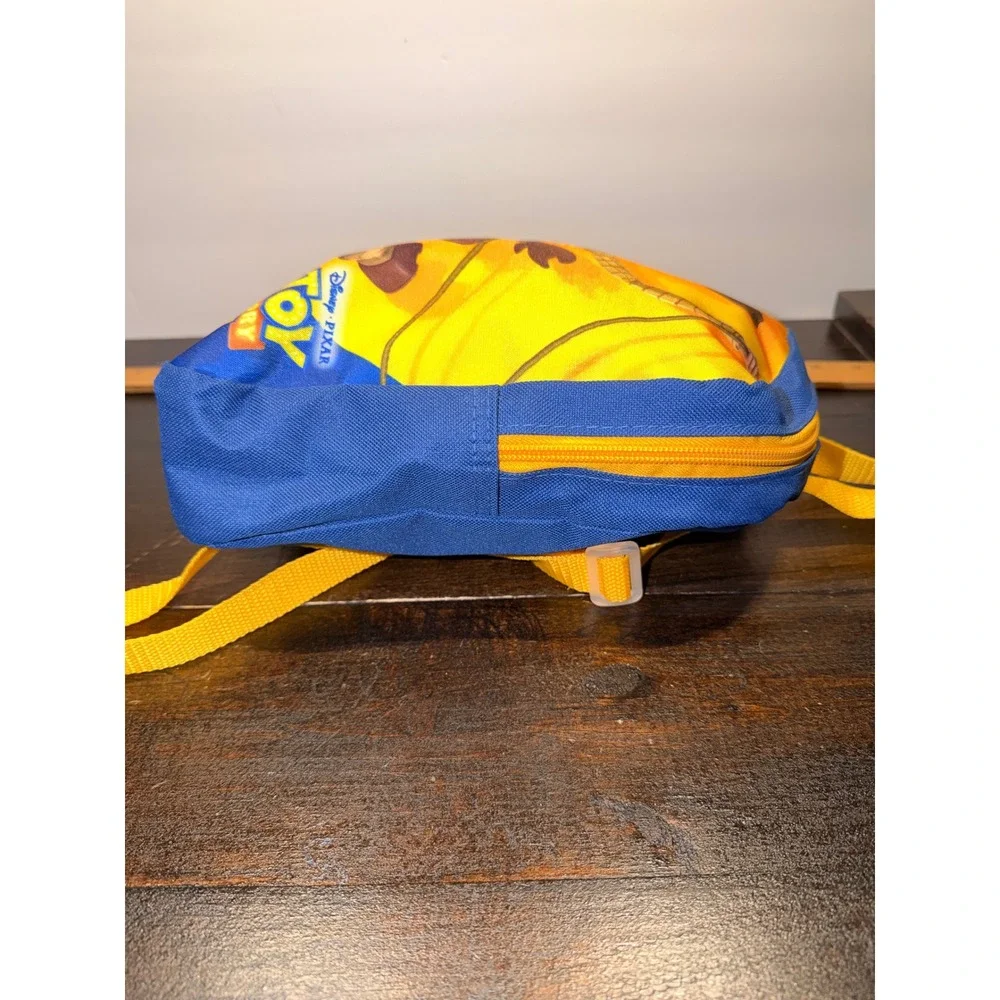 Disney Pixar Toy Story Woody Bullseye Mini Backpack Blue Yellow‎ Kids Bag
